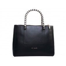 Bvlgari Serpenti middelgrote draagtas zwart