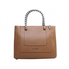Bvlgari Serpenti middelgrote draagtas kameel
