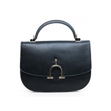 Hermes Stirrup schoudertas zwart