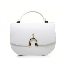 Hermes Stirrup schoudertas wit