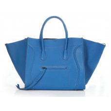 Celine Luggage Phantom Square Tote Bag Blauw