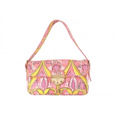 Prada Foulard-Pint schoudertas