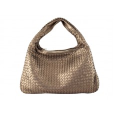 Bottega Veneta Ebbenhout Intrecciato Nappa Buik Veneta Brons