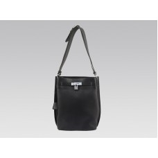 Hermes So Kelly 22cm Clemence Zwart