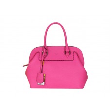 Fendi Original Leather Medium Selleria Adele Satchel in felroze