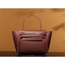 Celine Mini Belt Bag Glad Kalfsleer Roze Camel