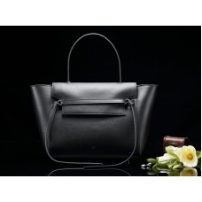 Celine Mini Belt Bag van glad kalfsleer, zwart