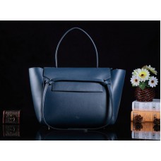 Celine Mini Belt Bag van glad kalfsleer, nachtblauw