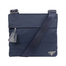 Prada Tessuto Messenger Bag Donkerblauw