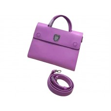 Dior Diorever Tas Noisette Prestige Kalfsleer Paars