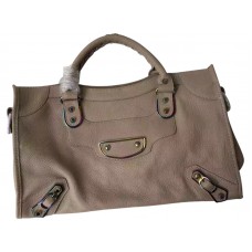 Balenciaga Classic Metallic Edge Iridescent City Bag Grijs