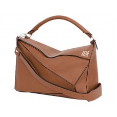 Loewe Puzzle Large Tas Tan
