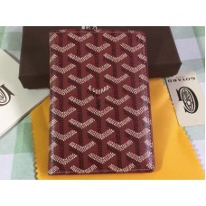 Goyard Goyardine Paspoorthouder Bordeaux