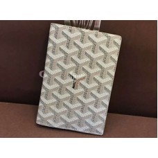Goyard Goyardine Paspoorthouder Lichtgrijs
