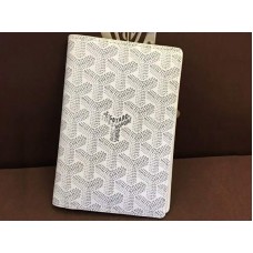 Goyard Goyardine Paspoorthouder Wit