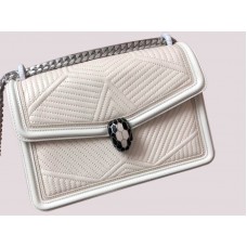 Bvlgari schoudertas Serpenti Forever White