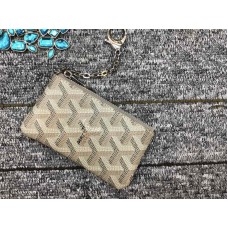 Goyard portemonnee sleutelhanger kaki