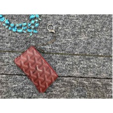 Goyard portemonnee sleutelhanger bordeaux
