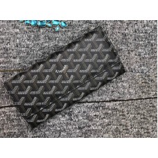Goyard Varenne Chevron Lange Portemonnee Zwart