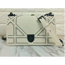 Dior Kleine Diorama Ultra Witte Tas d04213