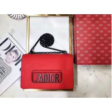 Dior J'Adior Ultra-Matte Kalfsleren Tas Rood