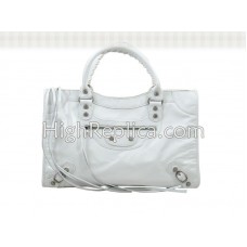Balenciaga Le Dix motortas, medium, wit