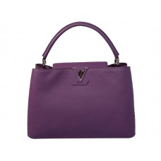 Louis Vuitton Capucines tas, MM, paars