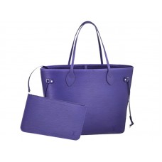 Louis Vuitton Neverfull MM van Epi-leer in paars