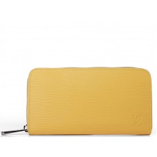 Louis Vuitton Epi lederen Zippy Organizer Geel