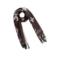 Louis Vuitton Fashion Lovers Monogram Kasjmier Sjaal Bruin