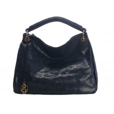 Louis Vuitton Monogram slangenleer Artsy Mm donkerblauw