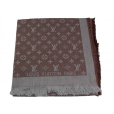 Louis Vuitton Monogram Ikat Sjaal Bruin