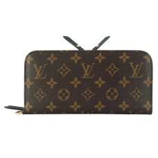 Louis Vuitton Monogram Insolite Portemonnee Luipaardblauw Infinity