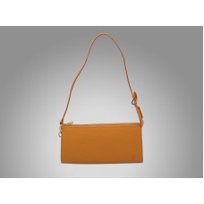 Louis Vuitton Epi Leren Pochette Accessoires Mandarijn