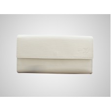 Louis Vuitton Epi Leren Pochette Portemonnee - Ivoor