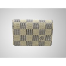 Louis Vuitton Damier Azur-visitekaartjeshouder