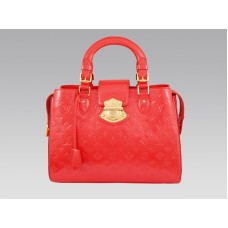 Louis Vuitton-monogram Vernis Melrose Avenue oranje zonsondergang