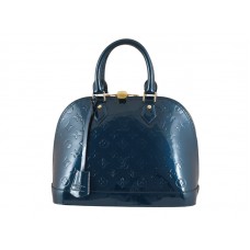 Louis Vuitton Monogram Vernis Alma Middernachtblauw