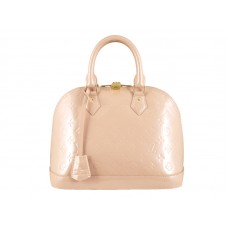 Louis Vuitton-monogram Vernis Alma Pink