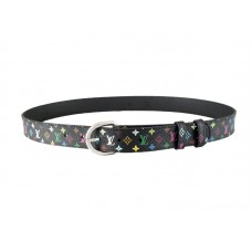 Louis Vuitton Ellipse Multicolore riem zwart