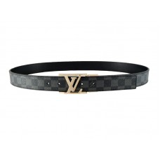 Louis Vuitton Initiales Damier grafietriem