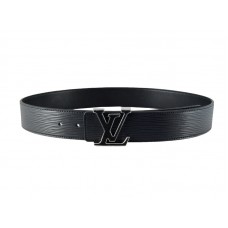 Louis Vuitton Initiales Epi-riem zwart