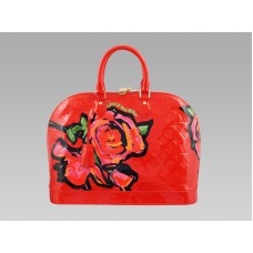 Louis Vuitton Stephen Sprouse Alma Rose Mm Oranje Zonsondergang
