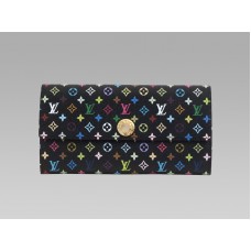 Louis Vuitton Monogram Multicolore Black Sarah Portemonnee Grenade