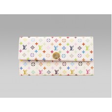 Louis Vuitton Monogram Multicolore Witte Sarah Portemonnee Grenade