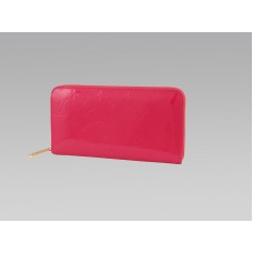 Louis Vuitton Monogram Vernis Zippy Portemonnee Roze Pop