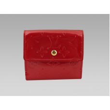 Louis Vuitton Monogram Vernis Snapped Billfold & Portemonnee Pomme Damour