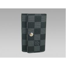 Louis Vuitton Damier Grafiet 6 sleutelhouder