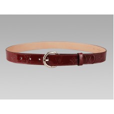 Louis Vuitton Monogram Vernis riem met gouden gesp