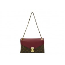 Louis Vuitton Monogram Pallas ketting bordeauxrood